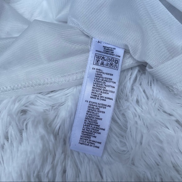 FOREVER 21 Flutter Sleeve Sheer Blouse Small - Picture 7 of 13